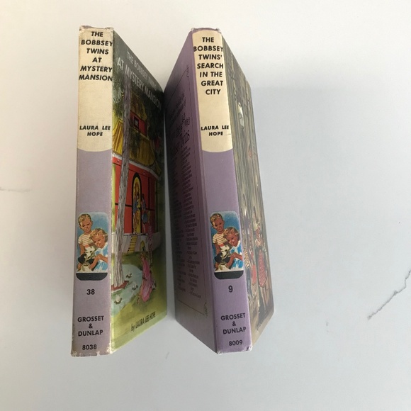 2 Vintage Bobbsey Twins Mystery Books 9 & 38 by Laura Lee Hope Collector - Picture 3 of 15